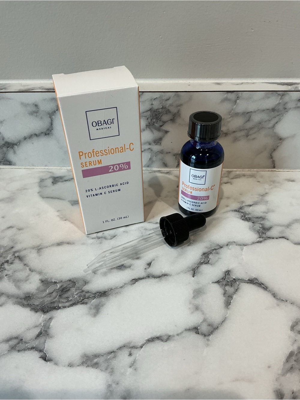 Obagi Professional-C Vitamin C Serum in Blue Bottle with White Box